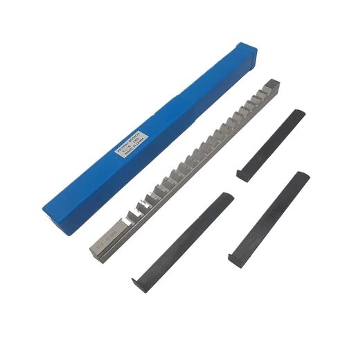 Push-Type Keyway Broach 1PC 2/3/4/5/6/8/10/12/14/16/18mm A1/B1/C1/D1/E1 Type Push Keyway Broaches HSS Tools(D1 14mm) in Saudi Arabia