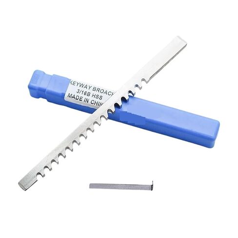 Push-Type Keyway Broach 1pc Push Type Keyway Broach 3/16 B Inch Size for CNC Broaching Machine Metalworking HSS Cutting Tool in Saudi Arabia