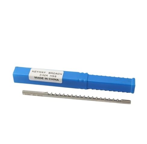 Push-Type Keyway Broach 1pc 3mm Push-Type Keyway Broach A1 Metric Size HSS Cutting Tool Knife for CNC Router Metalworking(E) in Saudi Arabia