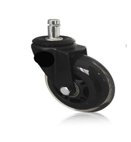 (5 Pack) 3 Inch Pu Swivel Wheel Dry Ice Office Chair Computer Scooter(Card Spring electrop) in Saudi Arabia