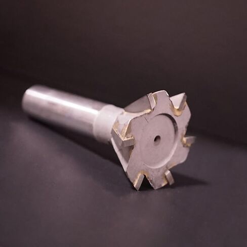 1pcs Dovetail Slotting Cutter 45 Degrees 60 Straight Shank HSS Slot End Mill CNC Router Bit for Metal Mold Steel Cast Iron Carbon(60 Degrees,D16Xd10X80L) in Saudi Arabia