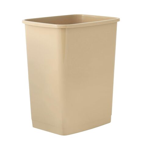Superio Large Kitchen Trash Can 13 Gallon, 52 Qt Waste Bin for Kitchen, Garage, Indoor and Outdoor Trash Can, Beige in Saudi Arabia
