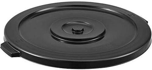Global Industrial 44 Gallon Garbage Can Lid, Black in Saudi Arabia