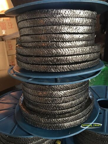 Customized high-Quality Gland Filler Graphite PTFE Fiber Sealing Strip Black PTFE Fiber Gland Filler 10 Meters (36mm*36mm) in Saudi Arabia