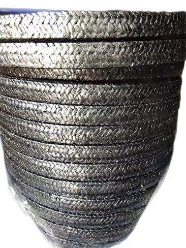 Customized high-Quality Gland Filler Graphite PTFE Fiber Sealing Strip Black PTFE Fiber Gland Filler 10 Meters (36mm*36mm) in Saudi Arabia