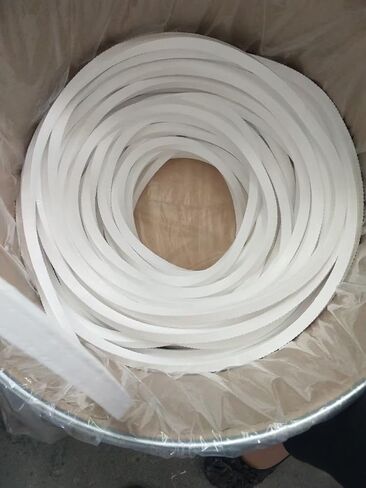 White 100% Pure PTFE Gland Packing Without Oil Chemical Corrosion sea Resistance High Temperature Pressure 10 Meters (14mm*14mm) in Saudi Arabia