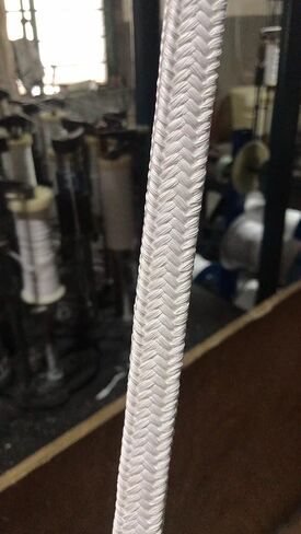 White 100% Pure PTFE Gland Packing Without Oil Chemical Corrosion sea Resistance High Temperature Pressure 10 Meters (14mm*14mm) in Saudi Arabia