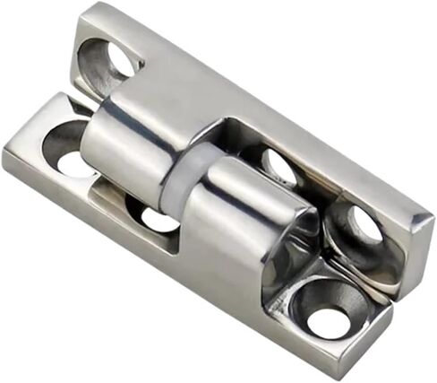 مفصلات من الفولاذ المقاوم للصدأ 304 مناسبة لأبواب الخزانات ولوحات توزيع معدات الأدوات الصناعية قطعة واحدة in Kuwait