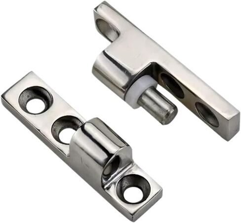 مفصلات من الفولاذ المقاوم للصدأ 304 مناسبة لأبواب الخزانات ولوحات توزيع معدات الأدوات الصناعية قطعة واحدة in Kuwait