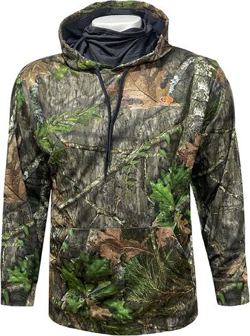 Men's Standard Camo Hunting Fishing Performance Polyester Fleece Hoodie in Saudi Arabia