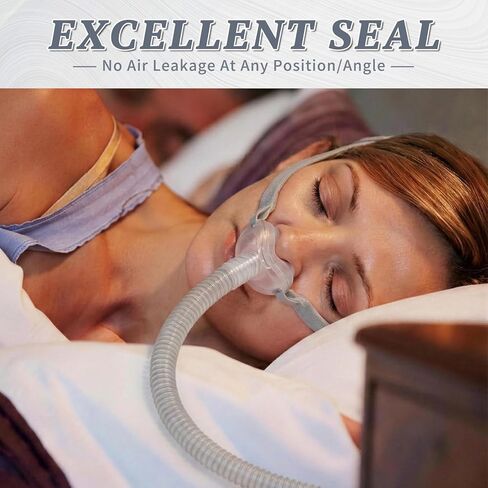 Replacement Nasal Pillow for ResMed Airfit P10, Compatiable with Orignal Airfit P10 Frame,Ultra-Soft Silicone, Gentle Fit, Comfortable Seal, Replacement CPAP Supplie, Medium in Saudi Arabia
