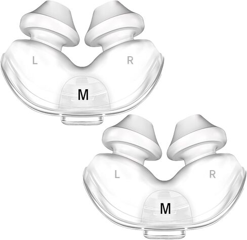 Replacement Nasal Pillow for ResMed Airfit P10, Compatiable with Orignal Airfit P10 Frame,Ultra-Soft Silicone, Gentle Fit, Comfortable Seal, Replacement CPAP Supplie, Medium in Saudi Arabia