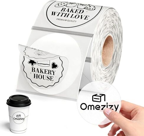 4x6 Thermal Labels, Shipping Address Label (Pack of 500 4x6 Roll Labels) - Compatible with JADENS, ASprink, Phomemo, Rollo, Zebra, Omezizy and Other Shipping Label Printers in Kuwait