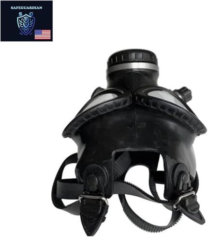 قناع غاز للوجه للتنفس (2 درع CBRN) من الدرجة العسكرية الإسرائيلية وغاز تكتيكي للأبخرة الكيميائية والجسيمات وحماية الدخان، بناء من الدرجة العسكرية in Saudi Arabia