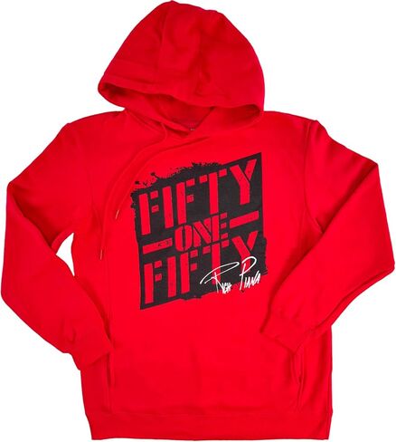 كنزة صوفية 5% نيوتريشن 5150 سيجنتشر إيديشن | كنزة صوفية حمراء مع غطاء رأس برباط قابل للتعديل #332 in Kuwait