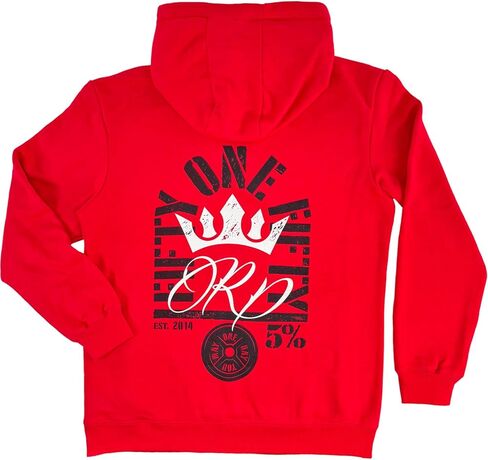 كنزة صوفية 5% نيوتريشن 5150 سيجنتشر إيديشن | كنزة صوفية حمراء مع غطاء رأس برباط قابل للتعديل #332 in Kuwait