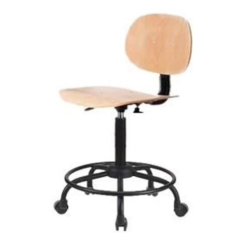 توماس WMBCH-RT-RC كرسي متوسط ​​الارتفاع مع قاعدة أنبوبية مستديرة، عجلة in Kuwait