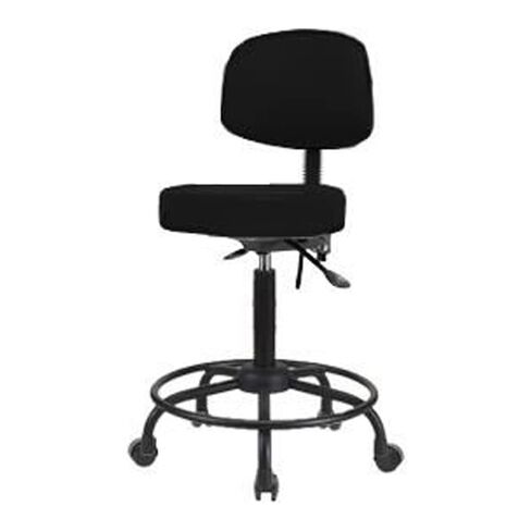 توماس VMBST-RT-T1-RC-c8605 مقعد متوسط ​​الارتفاع مع قاعدة أنبوبية خلفية ومستديرة، مع إمالة، عجلة، رمادي in Kuwait