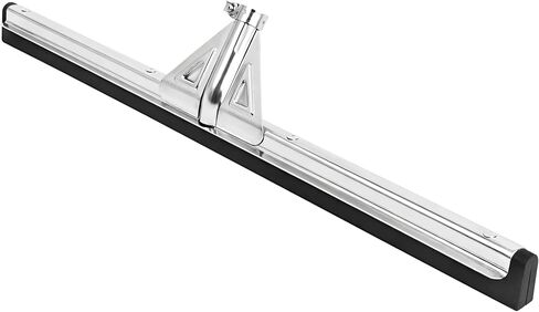 DSV Standard Heavy-Duty Floor Squeegee 30’’, Double Foam Rubber Blade Garage Squeegee, Taper Pole Connection - Handle Sold Separately for Tiles, Concrete and Asphalt in Kuwait