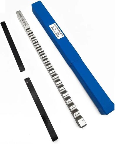Keyway Broach Kit BB22Pcs Keyway Broach مجموعات الأدوات الصناعية للمخرطة متري الحجم 4/5mmB1 6/8mmC الدبابيس 13p البطانات in Saudi Arabia