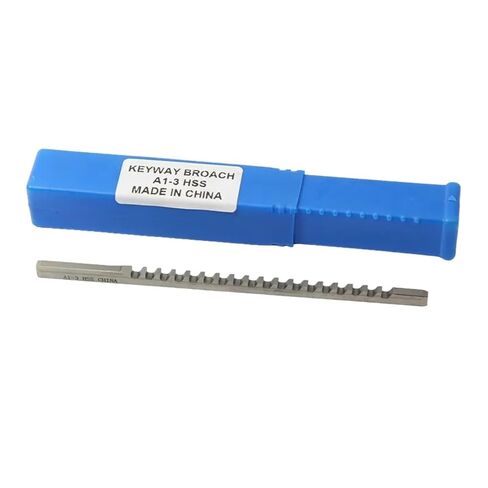دفع من نوع Keyway Broach 1 قطعة HSS Keyway Broach متري الحجم 3 مم A دفع نوع التطرق القاطع مع 1 الرقائق in Saudi Arabia