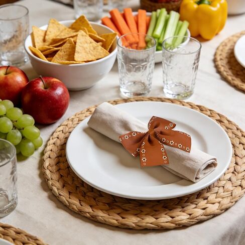 12 قطعة من حلقات المناديل دي بارو ميكسيكانوس الكاكي القوس حامل المناديل Cielito Lindo ديكور الحفلات لفييستا المكسيكي استحمام الطفل ديكور الزفاف in Kuwait