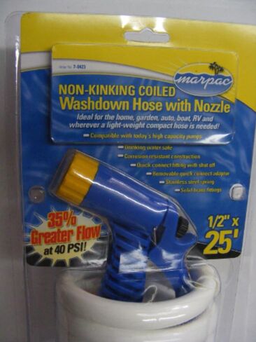 Marpac Coiled Hose 1/2x25 W/NOZ in Saudi Arabia