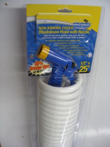 Marpac Coiled Hose 1/2x25 W/NOZ in Saudi Arabia