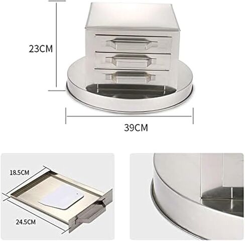 3 Layer Stainless Steel Steamed Rice Rolls Machine, 3-Layer Household Rice Noodle Roll Machine,Steamer Drawer Maker in Saudi Arabia
