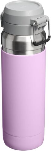 STANLEY Quick Flip GO Water Bottle 36 oz | Push Button Lid | Leakproof and Packable for Travel and Sports | Insulated Stainless Steel | BPA-Free | Soft Orchid in Saudi Arabia