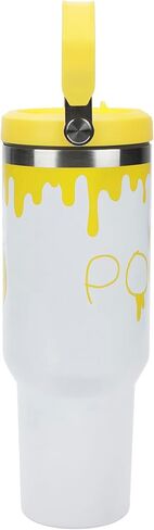 Bioworld Winnie The Pooh Honey Drip 40 Oz White Stainless Steel Water Bottle in Saudi Arabia