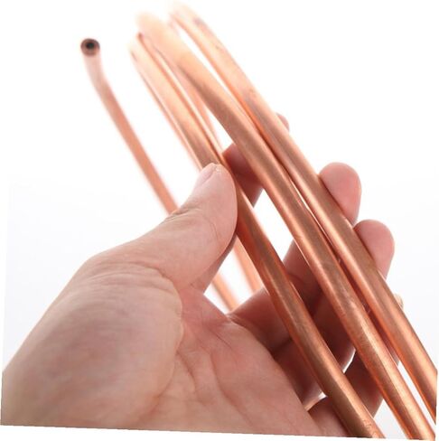 Zerodeko 2pcs Soft Copper Tubing 4mm X 0.5mm Thin Wall Copper Coil for Air Conditioner and Freezer Refrigeration 2 Meter for Hvac Applications in Saudi Arabia