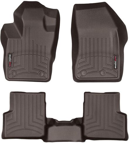 Weathertech مخصص Floirliners لجيب Renegade-الصف الأول والثاني (44814-1-2) ، أسود in Kuwait