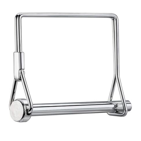 10 Pack Trailer Coupler Pins 1/4" x 3-5/32", Zinc-Plated Steel Latch Hitch Pins for Trailer Tongue, Safety Towing Accessories, RV, Boat, Lawn Mower, Tractor – Replacement Pin Kit in Kuwait