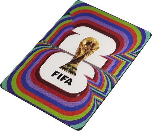 الإصدار الرسمي لكأس العالم FIFA 2026 - مغناطيس عدسي مقاس 3.5 × 2.5 بوصة - عنصر جامعي خالد - مغناطيس قوي وجودة ممتازة - مصمم ليدوم طويلاً؛ مثالية للثلاجات أو أي سطح مغناطيسي in Kuwait