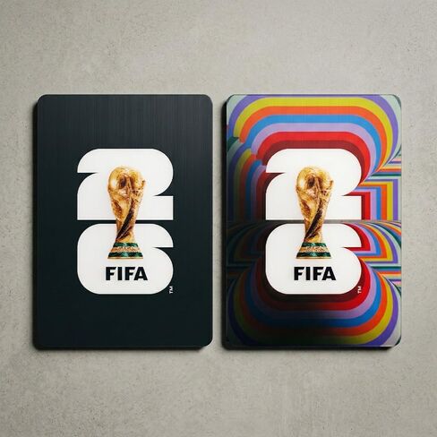 الإصدار الرسمي لكأس العالم FIFA 2026 - مغناطيس عدسي مقاس 3.5 × 2.5 بوصة - عنصر جامعي خالد - مغناطيس قوي وجودة ممتازة - مصمم ليدوم طويلاً؛ مثالية للثلاجات أو أي سطح مغناطيسي in Kuwait