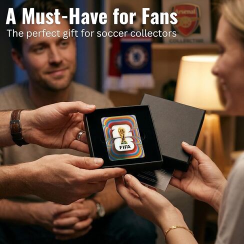 الإصدار الرسمي لكأس العالم FIFA 2026 - مغناطيس عدسي مقاس 3.5 × 2.5 بوصة - عنصر جامعي خالد - مغناطيس قوي وجودة ممتازة - مصمم ليدوم طويلاً؛ مثالية للثلاجات أو أي سطح مغناطيسي in Kuwait