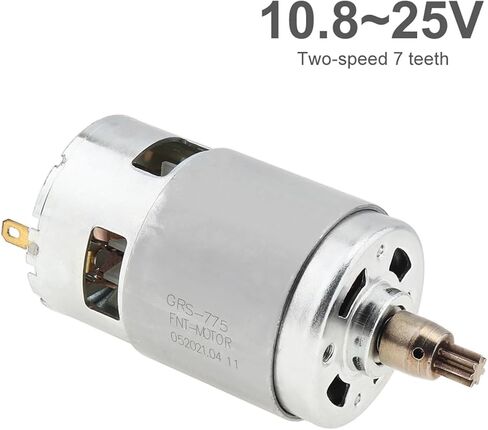 7 Teeth DC Motor GRS775 10.8-25V 7500-15000RPM Universal Motor for Electric Wrench Cordless Drill Power Tools in Saudi Arabia