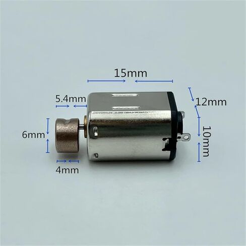 10PCS N20 Vibration Motor DC 3V 5V 6V Vibrating Motor Vibrator with Eccentric Wheel DIY Beauty Instrument Sex Toy Massager in Saudi Arabia