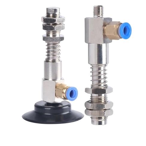 1PCS PF/PA/PFG-60 Vacuum Suction Cup Manipulator Accessories Bracket Nitrile Rubber Sucker Chuck Fittings Pneumatic(L75-PFG60 White) in Saudi Arabia
