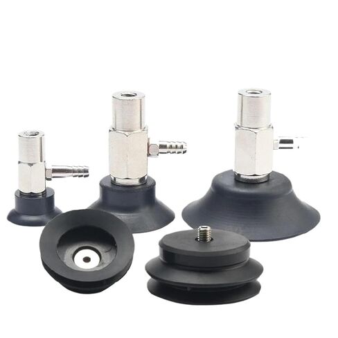 5PCS Manipulator Vacuum Chuck Sucker Pad Variations Fittings PBT/PAT-06/8/10/15/20/30/35/40/50 Suction Cups Bracket(PBT-40 White) in Saudi Arabia