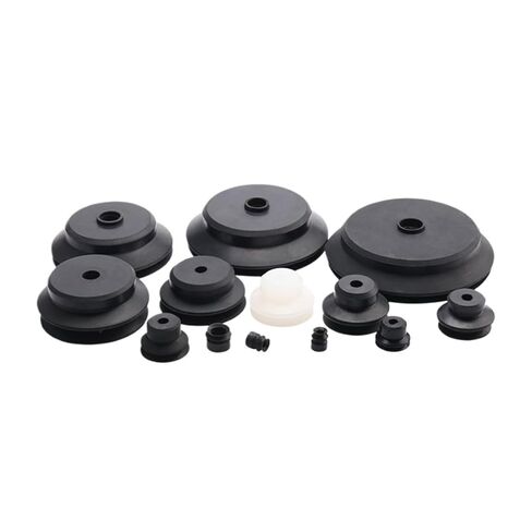 5PCS PJG60 70 80 Black White Industrial Pneumatic Vacuum Chuck Suction Cups Nozzle Color Manipulator with Silica Gel(PJG-70 Black) in Saudi Arabia