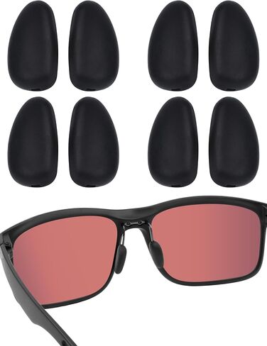 Acefrog 2 Pairs Upgraded Nose Pads for Maui Jim Big Wave MJ440, Bamboo Forest MJ415, Red Sands MJ432, Guardrails MJ327, MJ439, MJ433, MJ449 Sunglass, Push-in Nose Piece Replacement, Black, Anti-Slip in Saudi Arabia