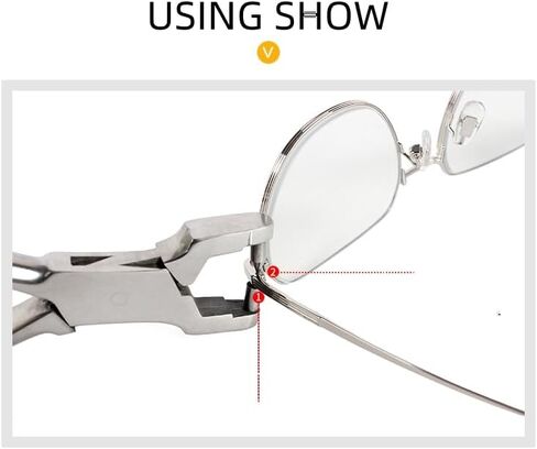 كماشة إصلاح النظارات تدفع أداة إصلاح النظارات المكسورة in Kuwait