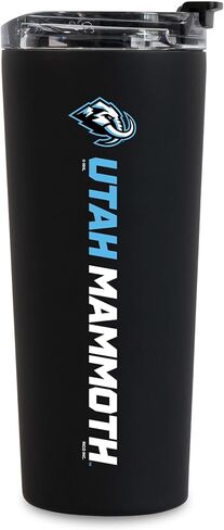 Rico Industries NHL Hockey 24oz Stainless Steel Tumbler with Lid and Dual Functioning Lid (Sip or Use Straw) in Saudi Arabia