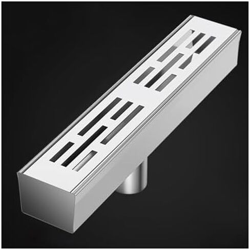 Stainless Steel Drainage Grate Kit for Shower, Outdoor & Floor - Durable Water Management Solution, Rust-Resistant Trench Cover for Efficient Drainage in Saudi Arabia