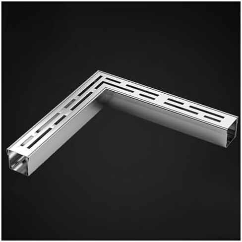 Stainless Steel Drainage Grate Kit for Shower, Outdoor & Floor - Durable Water Management Solution, Rust-Resistant Trench Cover for Efficient Drainage in Saudi Arabia