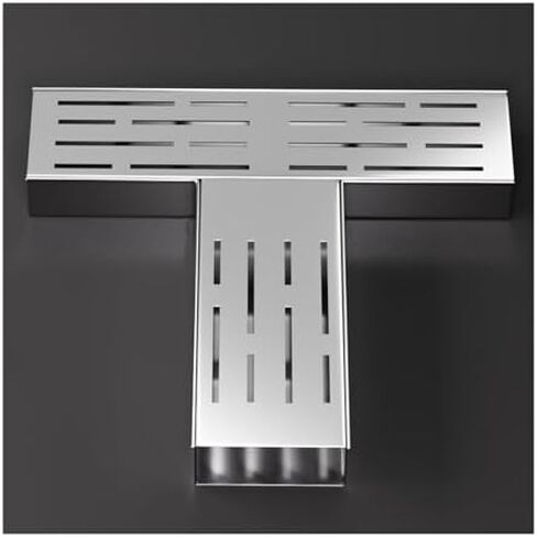 Stainless Steel Drainage Grate Kit for Shower, Outdoor & Floor - Durable Water Management Solution, Rust-Resistant Trench Cover for Efficient Drainage in Saudi Arabia