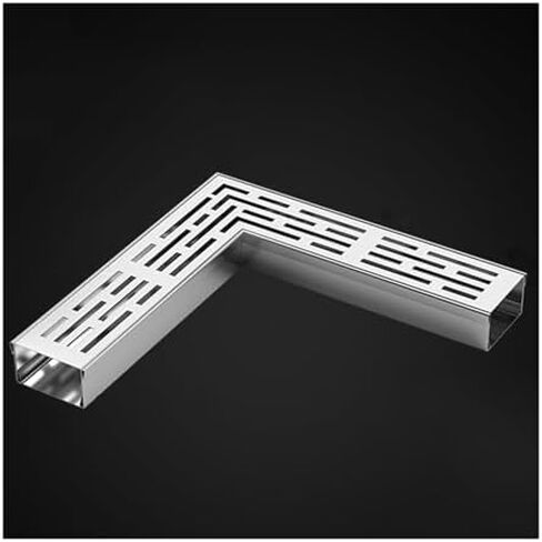 Stainless Steel Drainage Grate Kit for Shower, Outdoor & Floor - Durable Water Management Solution, Rust-Resistant Trench Cover for Efficient Drainage in Saudi Arabia