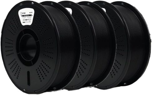 High Speed PLA Plus Filament 1.75mm, 1kg Spool (2.2 lbs), 30-600mm/s Fast 3D Printer Filament, 190-230°C, Fits Bambu Lab Creality Anycubic, Matte Graphite in Kuwait